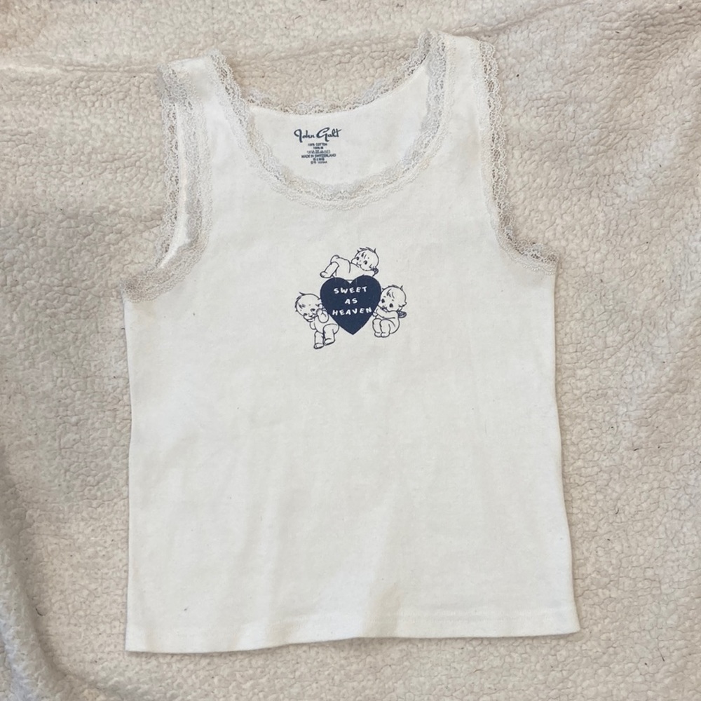 Brandy Melville White Tank